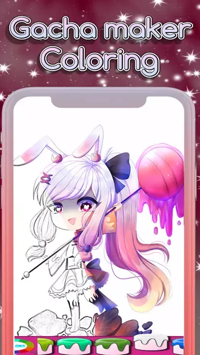 Gacha Life Coloring Maker Ekran Görüntüleri